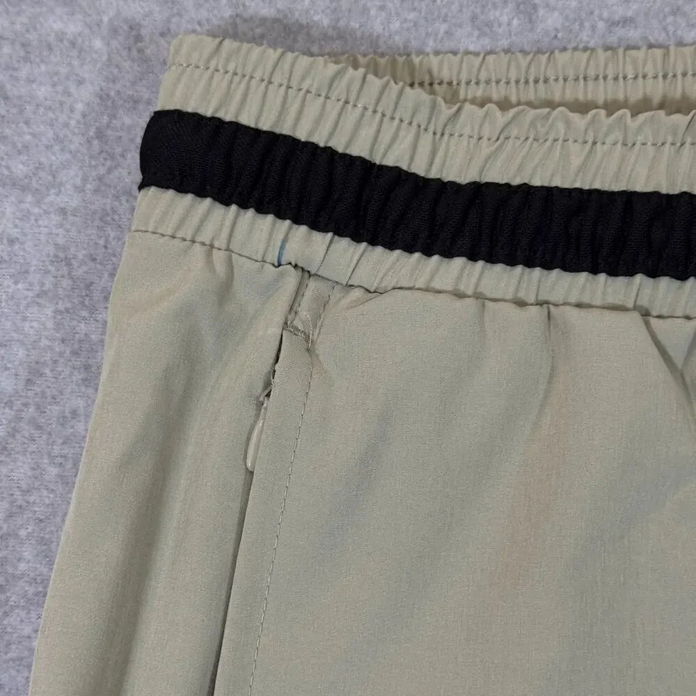 Spyder Men's Active Athletic Shorts Size Large Light Olive Stretch Wicking NWT